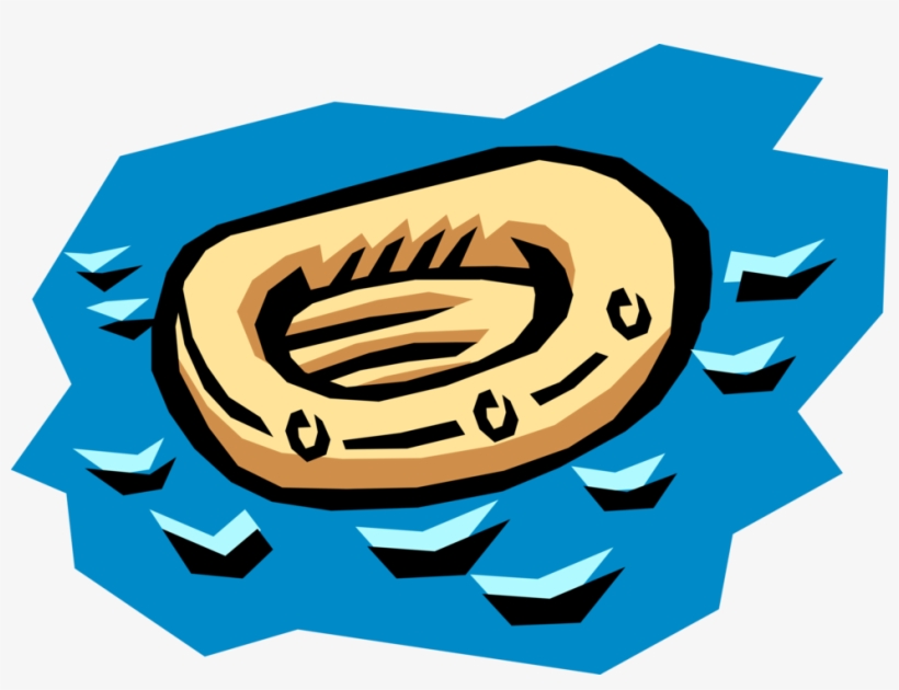 Inflatable Liferaft Image Illustration Of Flotation - Raft Clip Art ...