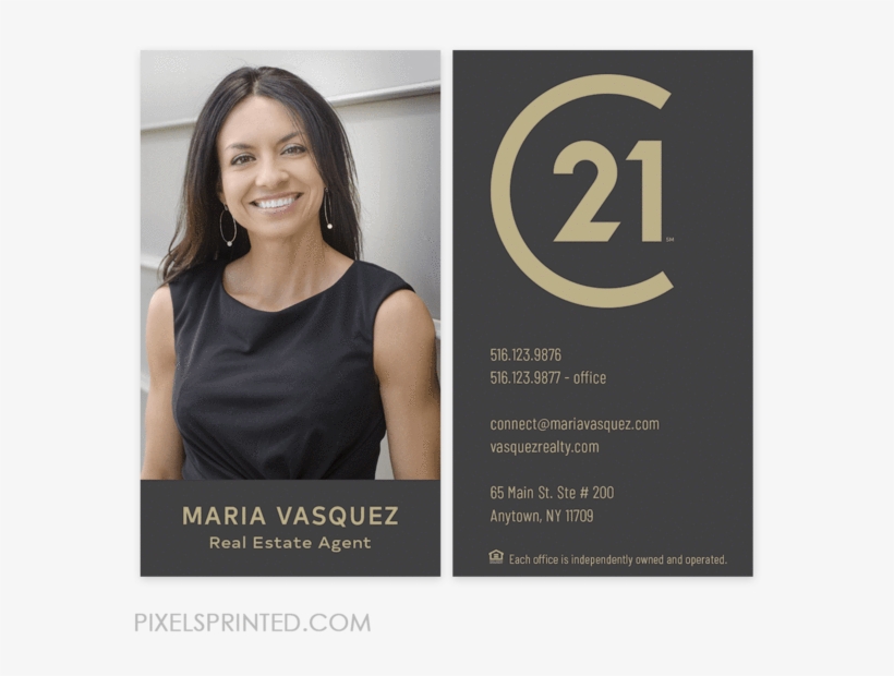 Century 21 Business Cards - Century 21 New Logo, transparent png #2228770