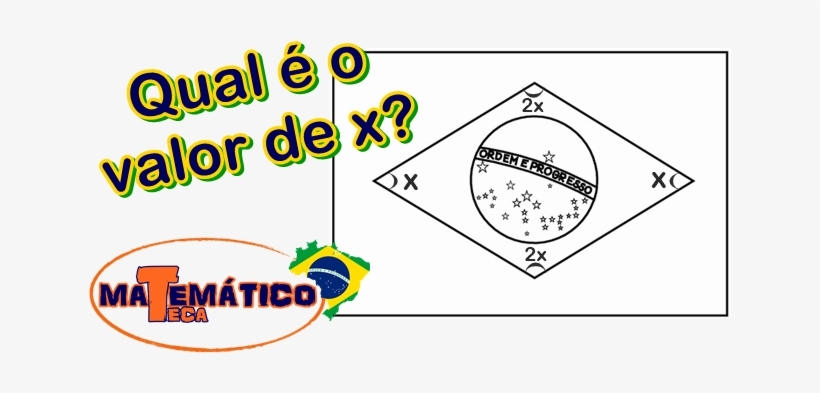 Qual É O Valor De X Indicado Na Bandeira Do Brasil - Circle, transparent png #2228943