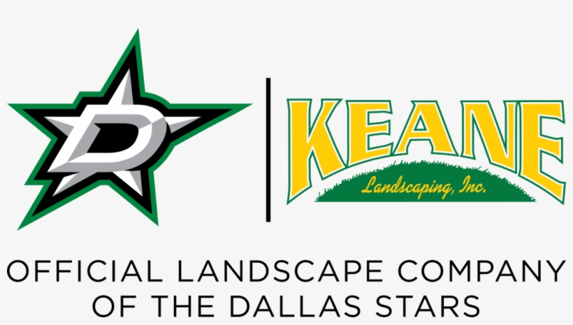Dallas Stars Keane Landscaping Official Landscape Company - Dallas Stars Logo, transparent png #2229370