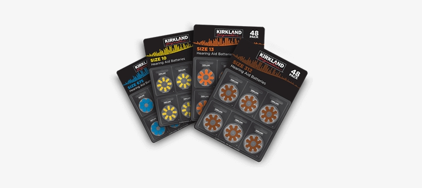 Kirkland Signature™ Premium Quality Hearing Aid Batteries - Electric Battery, transparent png #2229575