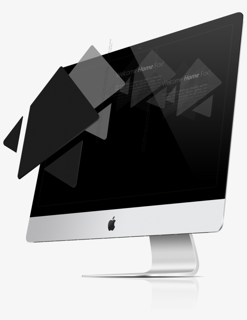 Css-fox Logo Art - Apple Imac 27" Retina 5k 3,2 Ghz Intel Core I5 16gb, transparent png #2229689