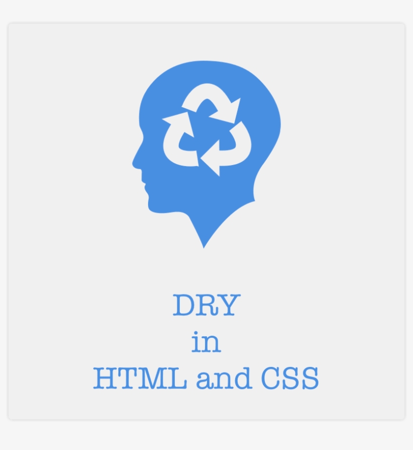 Dry Frontend Html Css - Cabeza Con El Simbolo De Reciclar, transparent png #2229716