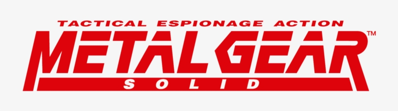 Updated For Solid - Metal Gear Solid Title, transparent png #2231406