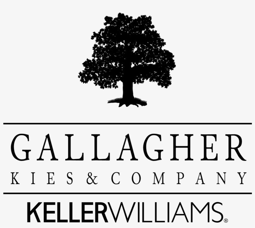 Gallagher Kies Kw Logo New Black - Three Oak Tree Vector, transparent png #2232062