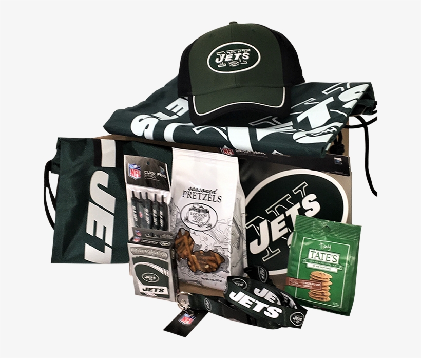 New York Jets Gift Basket - Logos And Uniforms Of The New York Jets, transparent png #2232301