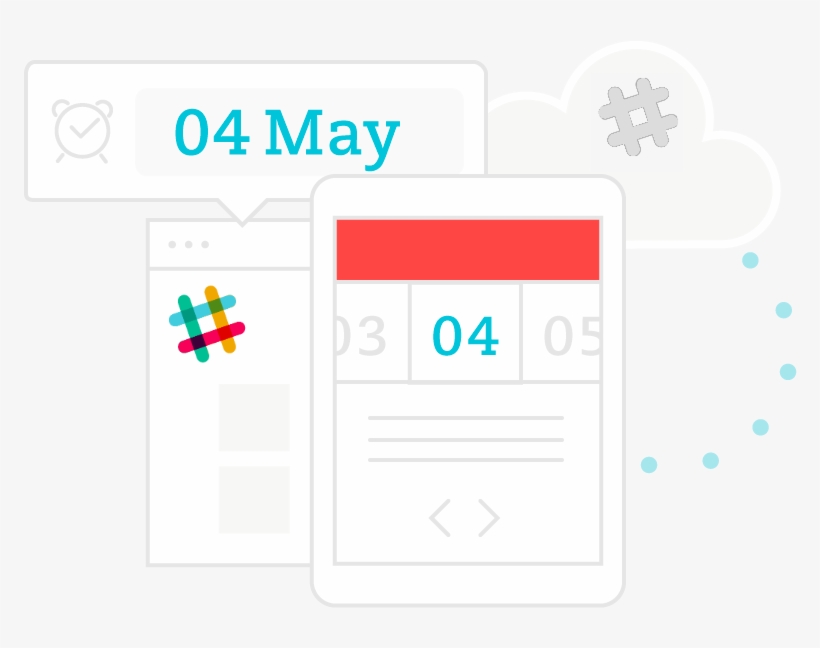 How Slack And Your Calendar Are Synchronized - Slack Calendar, transparent png #2233139
