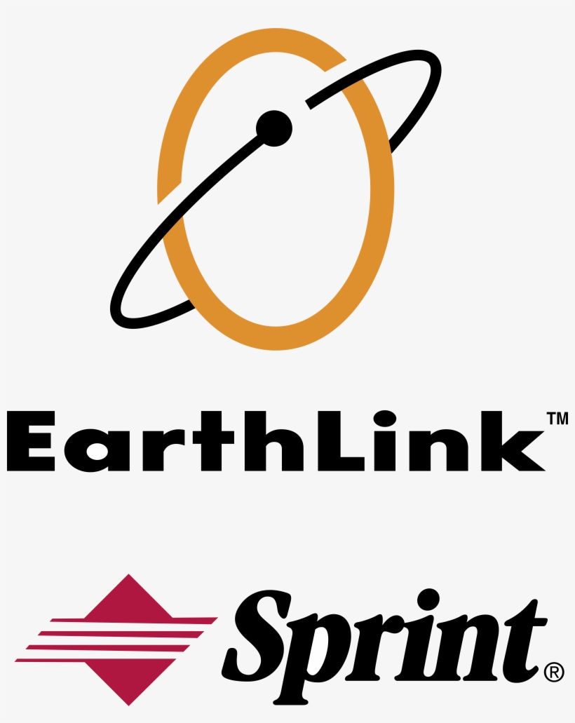 Earthlink Sprint Logo Png Transparent - Earth Link, transparent png #2233562