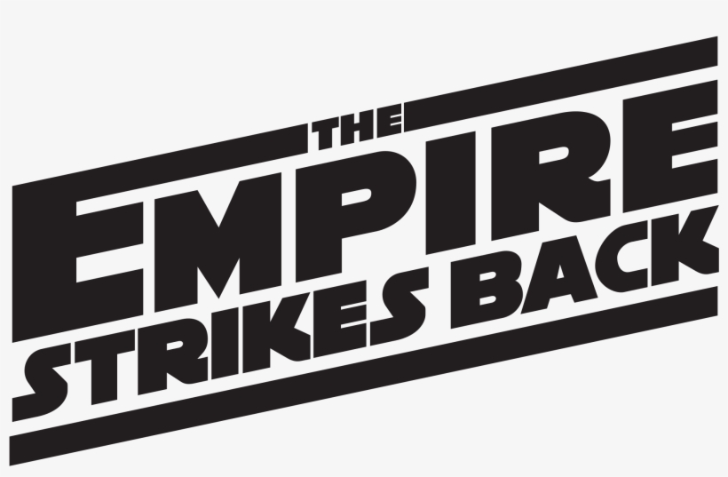 - Svg - Empire Strikes Back Title, transparent png #2233615