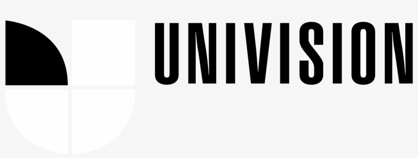 Univision Logo Black And White - Univision Black Logo Png, transparent png #2234248