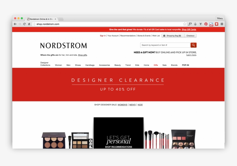 Nordstrom Png Download - Nordstrom Site Design, transparent png #2234628