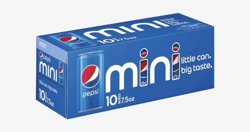 Dollar General - Pepsi 10 Pack Mini Cans, transparent png #2235812