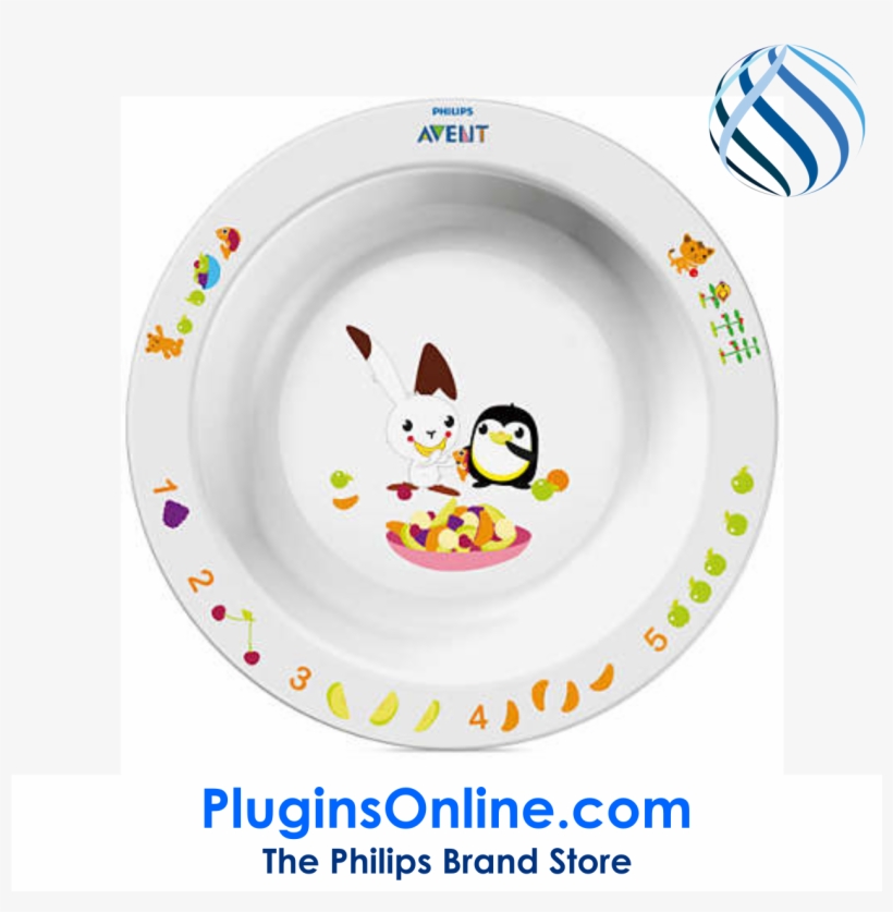 Philips Scf704/00 Big Bowl 12m - Philips Avent Scf704/00 Baby Bowl (big), transparent png #2236042