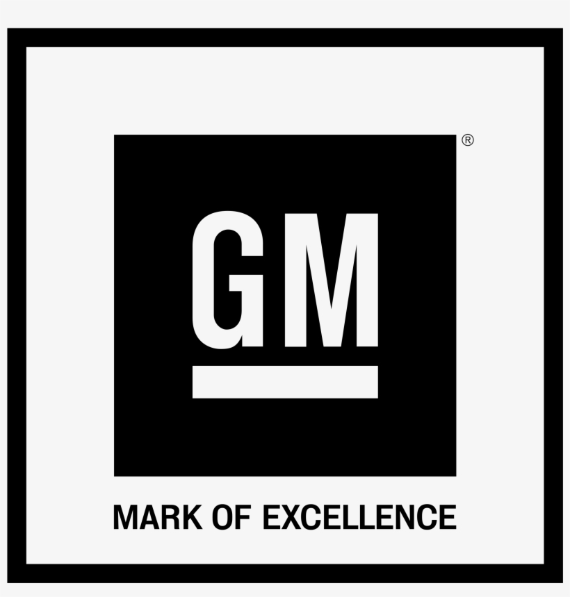 Gm Logo Png Transparent - General Motors Old Logo, transparent png #2236112