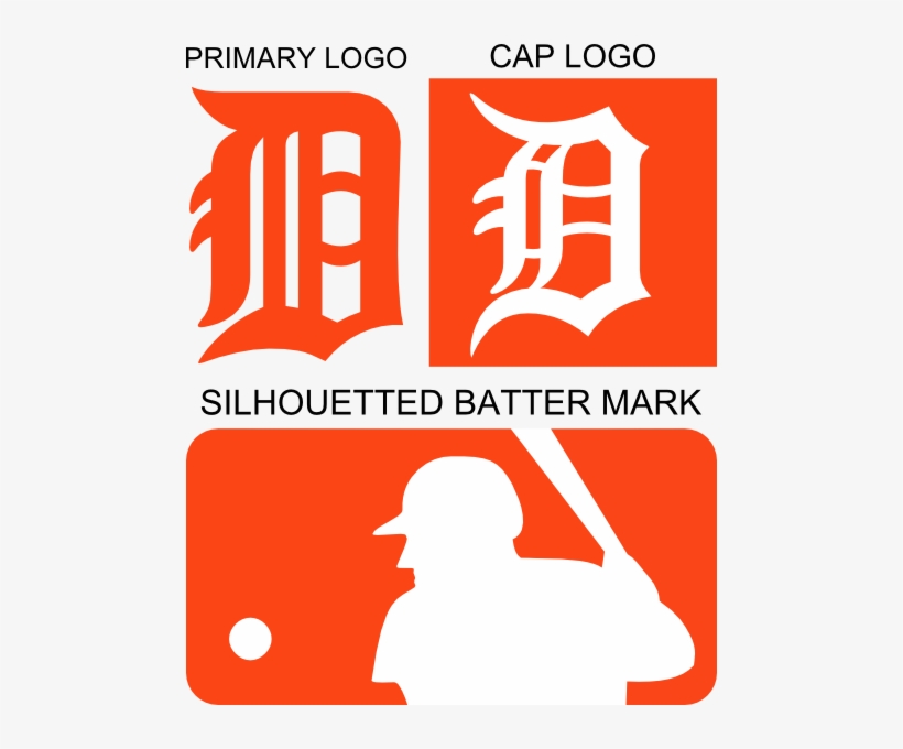 Detroittigerslogos - Kansas City Detroit Mlb, transparent png #2236451
