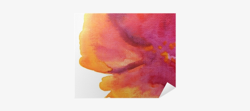 Abstract Watercolor Painted Background Poster • Pixers® - Gallery Direct Liliia Rudchenko's 'orange And Muave, transparent png #2237111