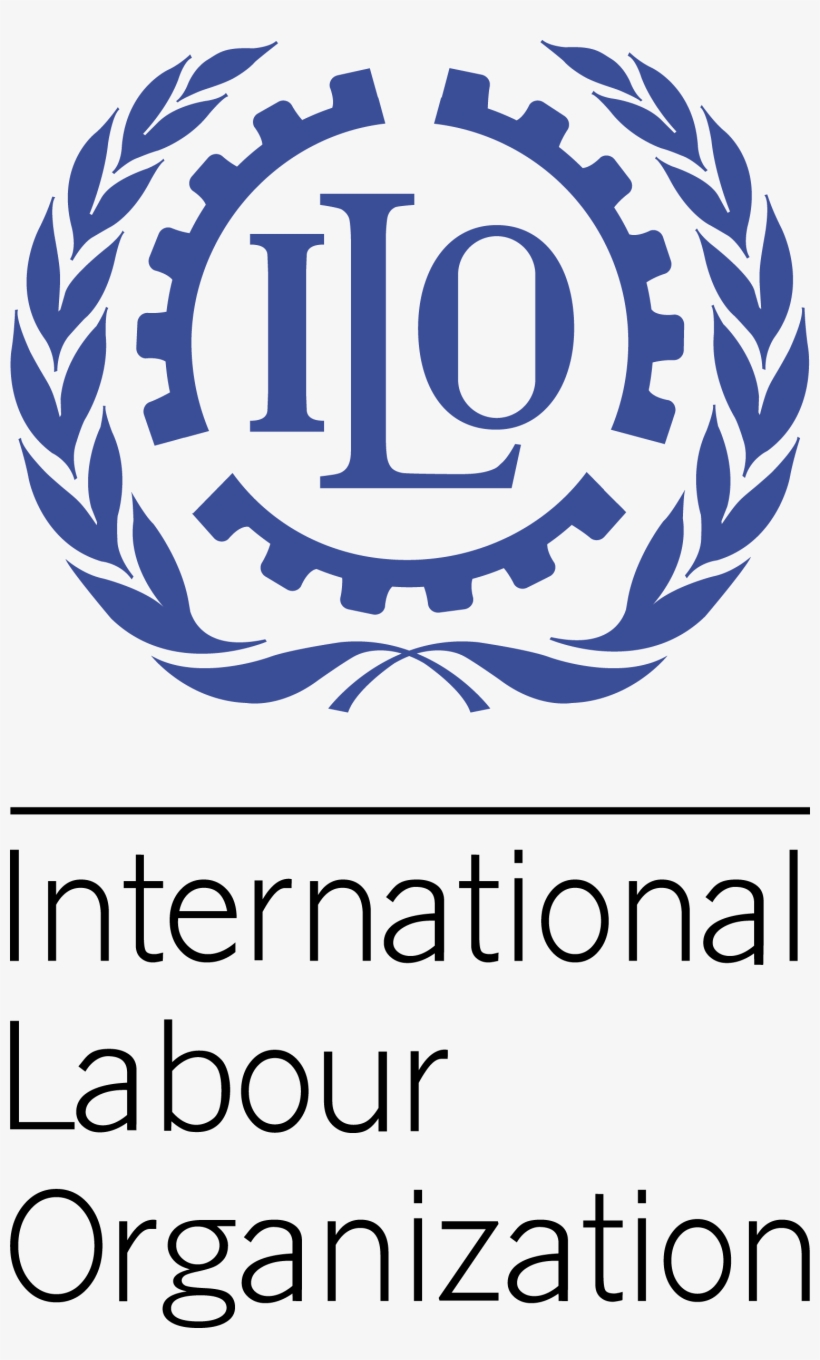 Ilo Logo Blue - International Labour Organization Png, transparent png #2237400