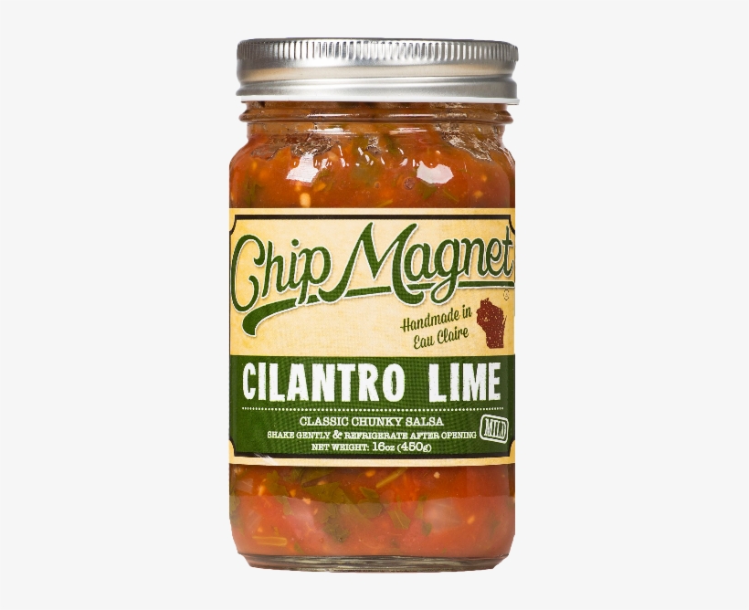 Cilantro Lime Non-gmo Salsa - Chip Magnet Salsa, transparent png #2237498