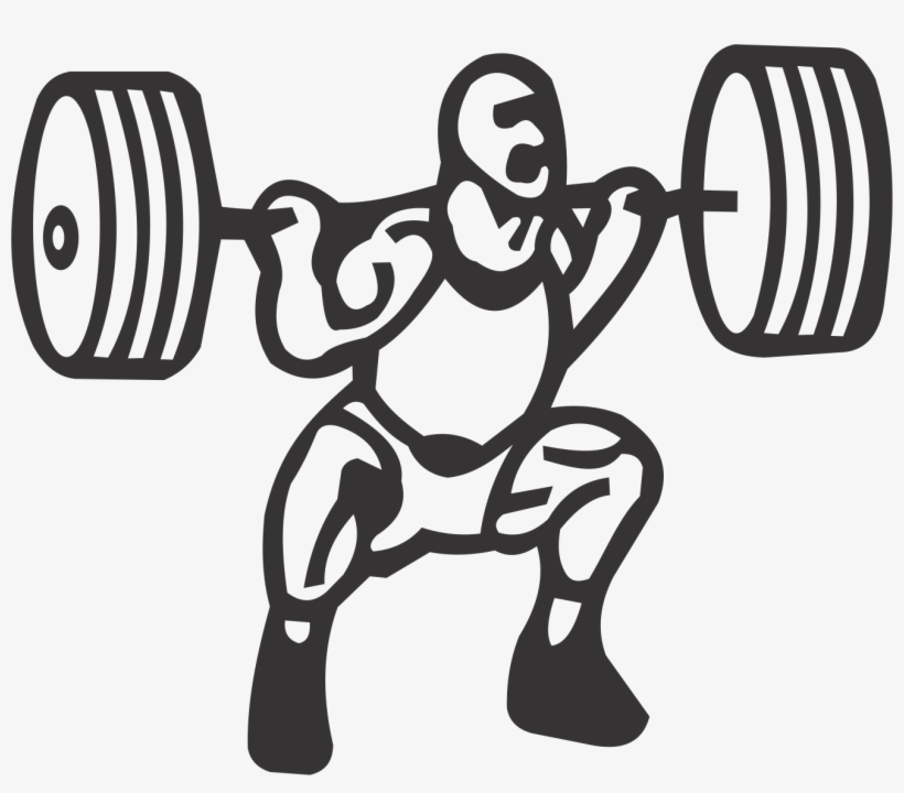 Dumbbell Drawing Cute - Drawing, transparent png #2237561