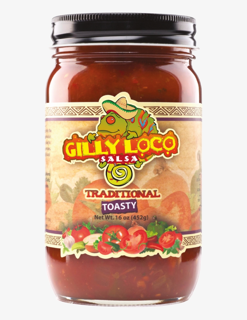 Traditional Salsa - Loco Ghost Pepper Salsa, transparent png #2237797