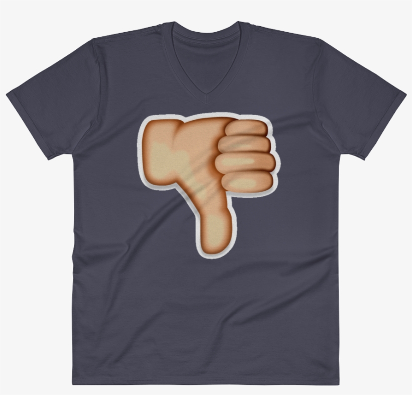 Men's Emoji V Neck - T-shirt, transparent png #2237974