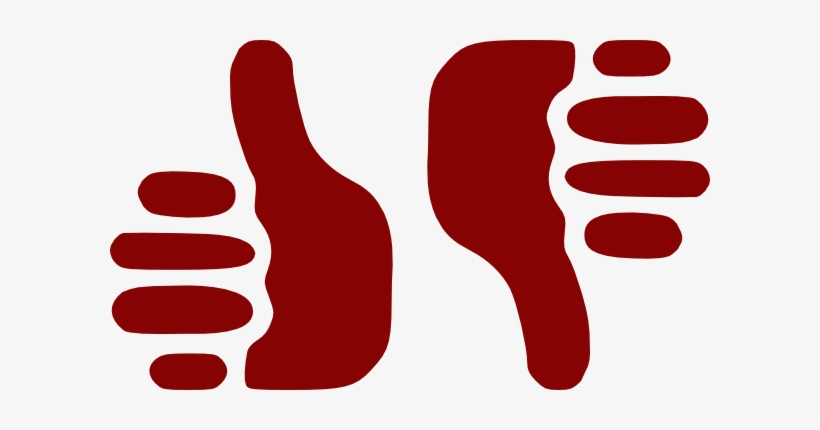 Thumbs Down Emoji Red, transparent png #2238082