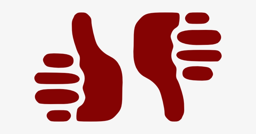 Thumbs Down Emoji Red, transparent png #2238082