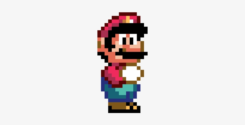 A Small Smw Mario Sprite - Mario Super Mario World, transparent png #2238293