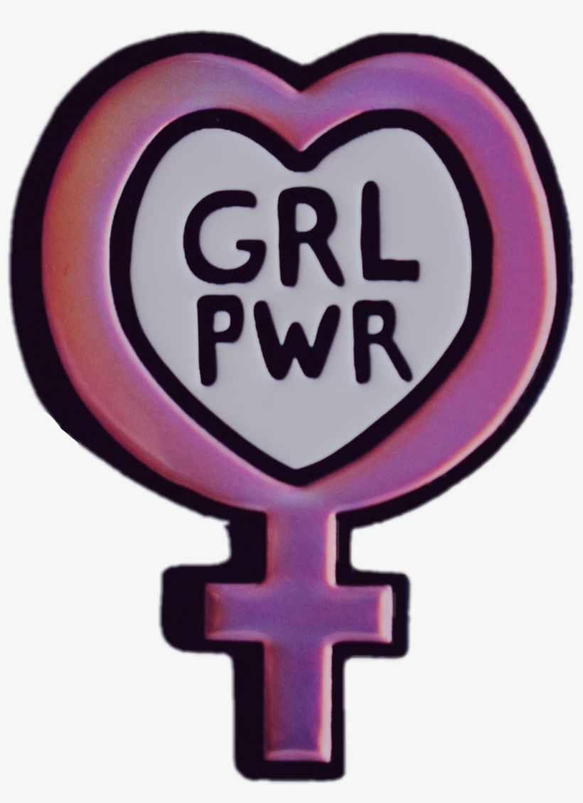 Grlpwr Sticker - Sticker, transparent png #2238351