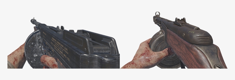 Imagem1927 - Ppsh41 Zombies, transparent png #2238356