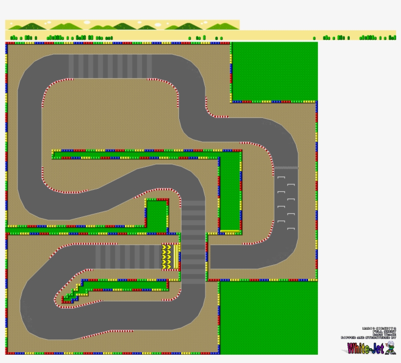 Click For Full Sized Image Mario Circuit 2 - Mario Circuit 2, transparent png #2238515