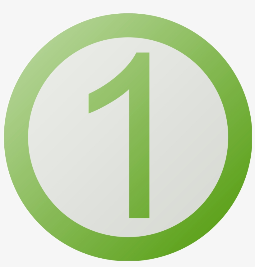 Open - Number One, transparent png #2238518