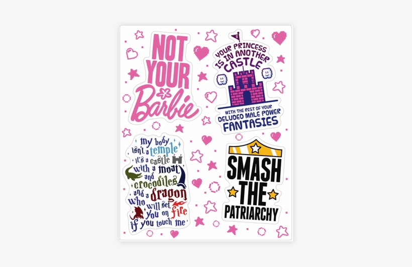Feminist Sticker Png - Printable Sticker Sheets Feminist Stickers ...