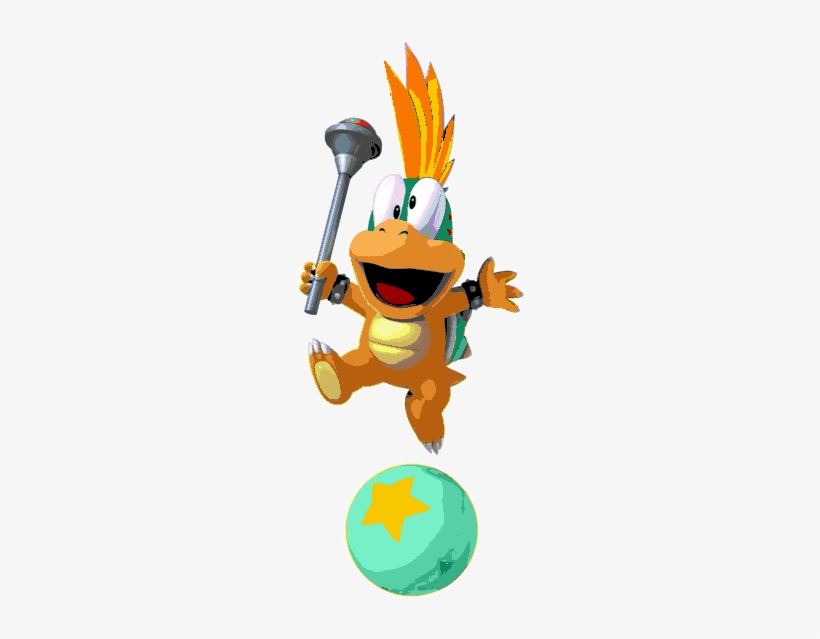 Lemmy Koopa - Super Mario Bros Wii Koopa Kingdom, transparent png #2238715