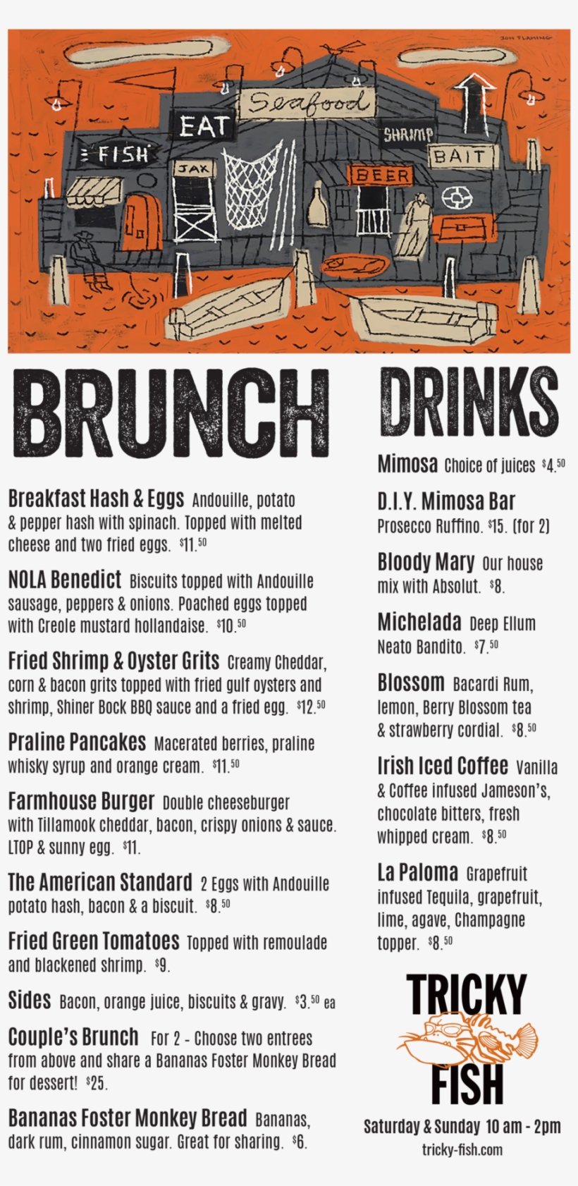 Tf Brunch Menu 07 18 Print - Menu, transparent png #2238721