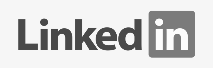 Linkedin Logo Black Png Clip Art - Linkedin Black Logo Png - Free Transparent  PNG Download - PNGkey