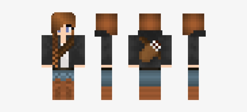 Minecraft Skin Bows - Scarf Boy Skin Minecraft, transparent png #2238943