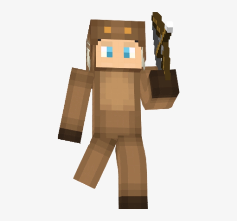 Minecraft Moosecraft With A Bow - Picsart Photo Studio, transparent png #2239107