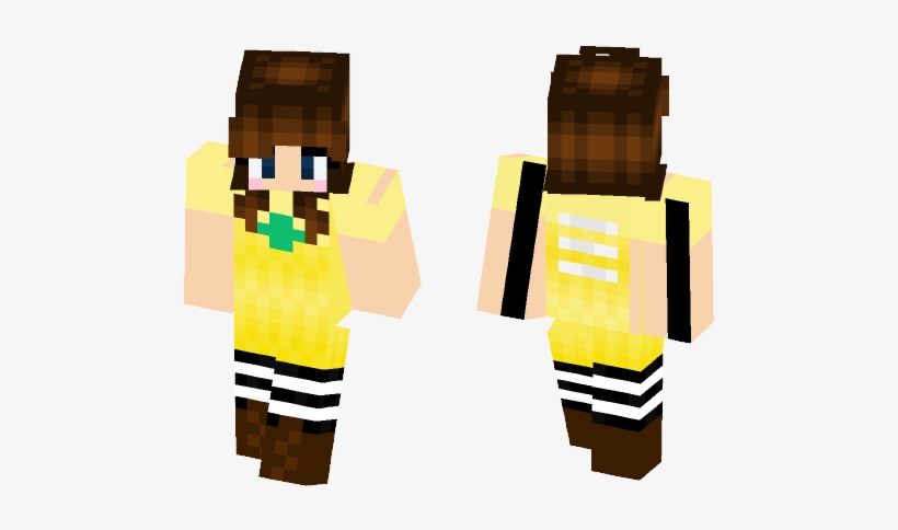 Female Minecraft Skins - Minecraft Detroit Become Human Skin, transparent png #2239182