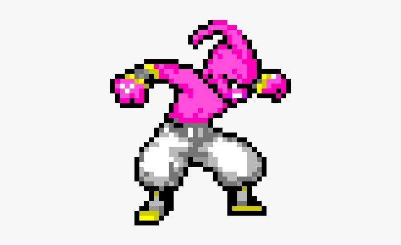 Kid Buu - Buu Pixel Png, transparent png #2239488