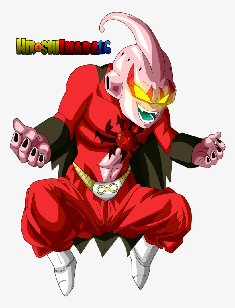 Xeno Kid Buu By Hiroshiianabamodder Dibujos De Dragón, - Buu Xeno, transparent png #2239532