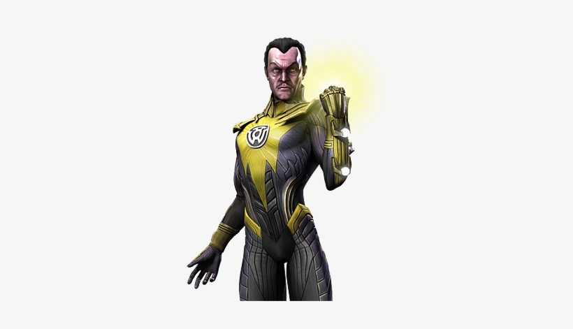 Sinestro - Injustice Gods Among Us Characters, transparent png #2239728