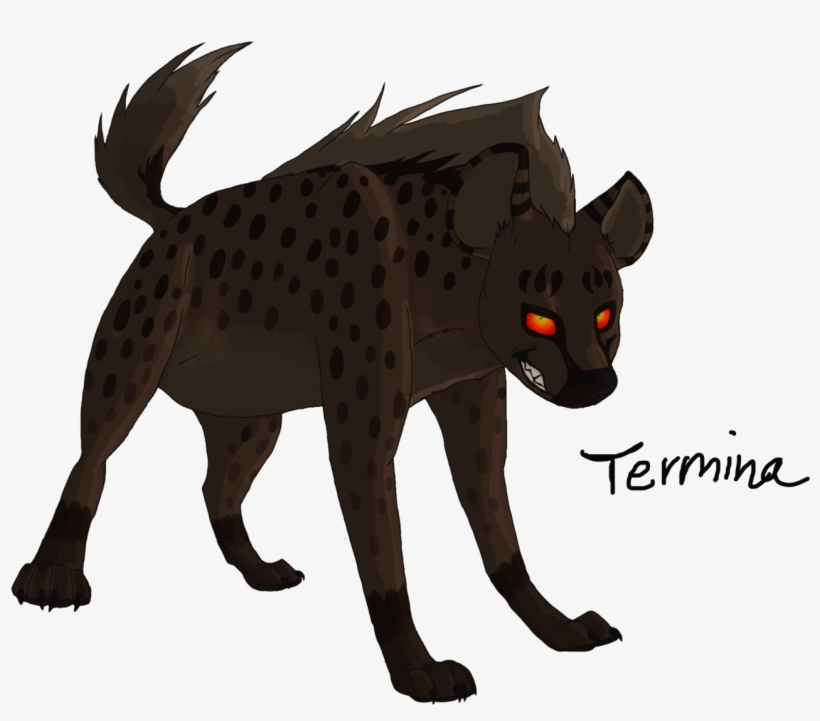 Termina By Fire - Deviantart Hyena, transparent png #2239838
