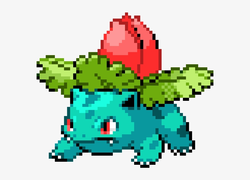 Ivysaur - Pixel Art 16 Bit, transparent png #2240053