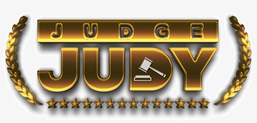 Judge Judy Banner 0000 Judge Judy Logo - Judge Judy Logo Png, transparent png #2240055