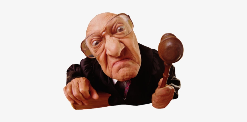 Does A Judge In The Unified Courts In New York Have - Crazy Judge, transparent png #2240191