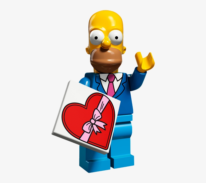 Date Night Homer - Simpsons Lego Series 2 Homer, transparent png #2240309