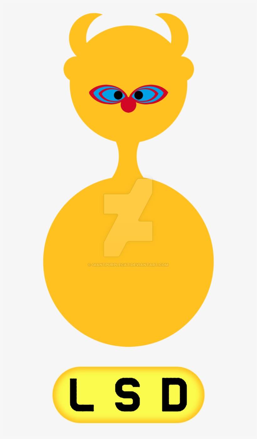 Lsd Dream Emulator Mascot By Giantpurplecat-d916hy9 - Lsd Dream Emulator Png, transparent png #2240567