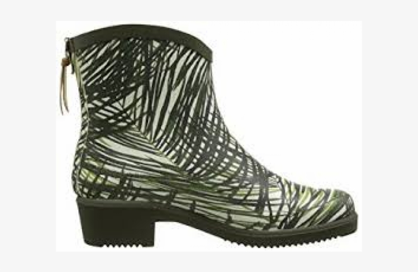 Miss Juliette Bottillon Palm Print - Rain Boot, transparent png #2240908
