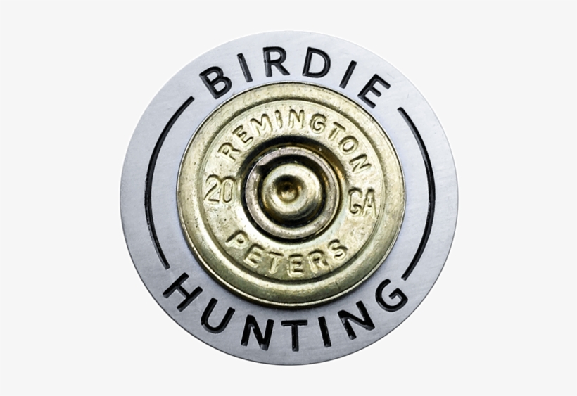 20 Gauge Shotgun Shell Ball Marker & Hat Clip - Readygolf - Birdie Hunting - 20 Gauge Shotgun Shell, transparent png #2241208